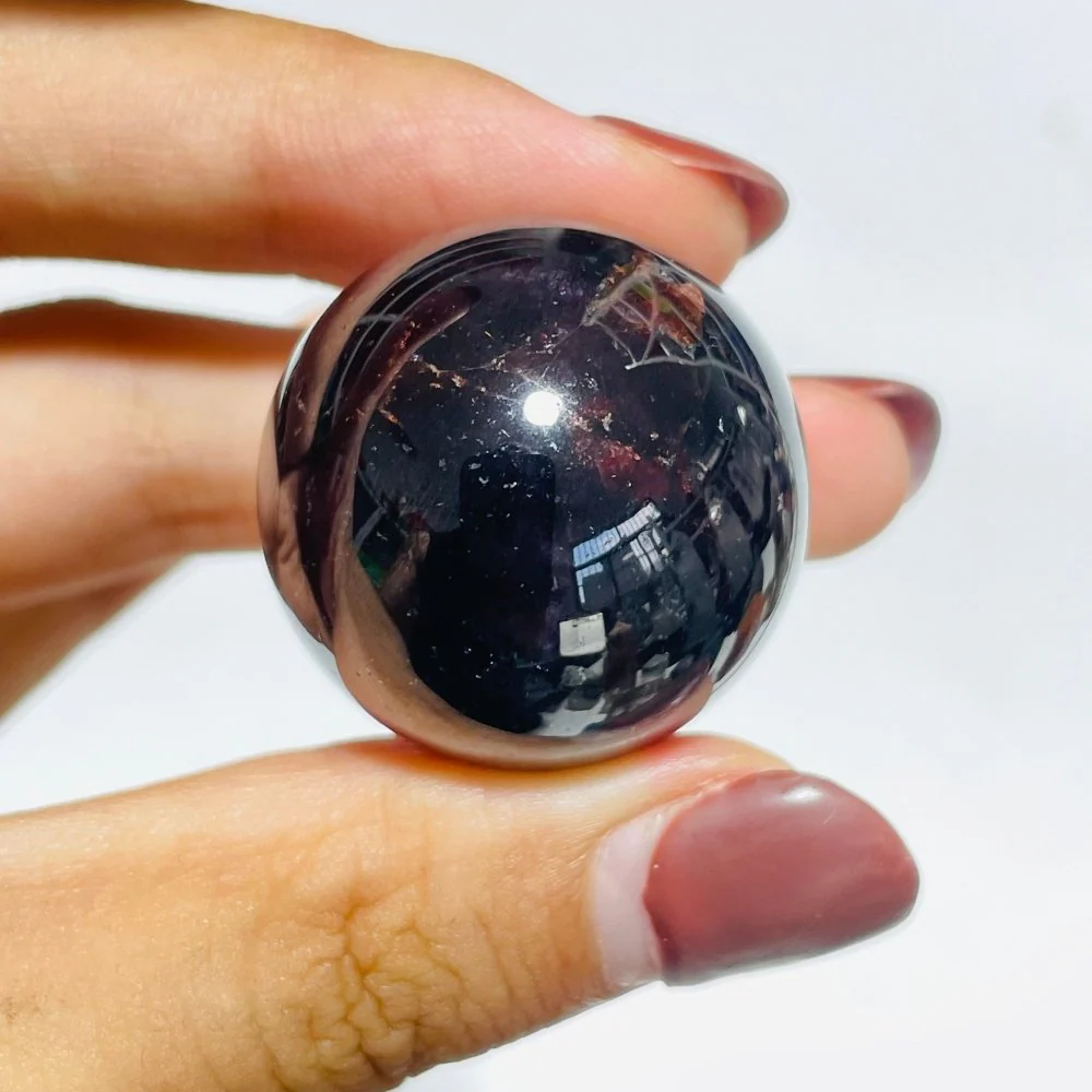 Large Garnet Sphere Ball Wholesale - Image 6