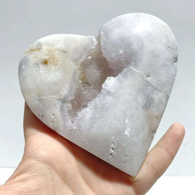 5 Pieces Large Geode Agate Heart - Image 2