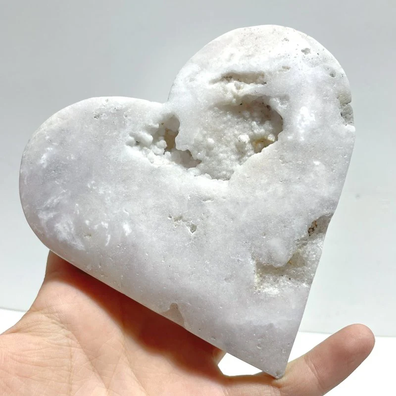 5 Pieces Large Geode Agate Heart - Image 3