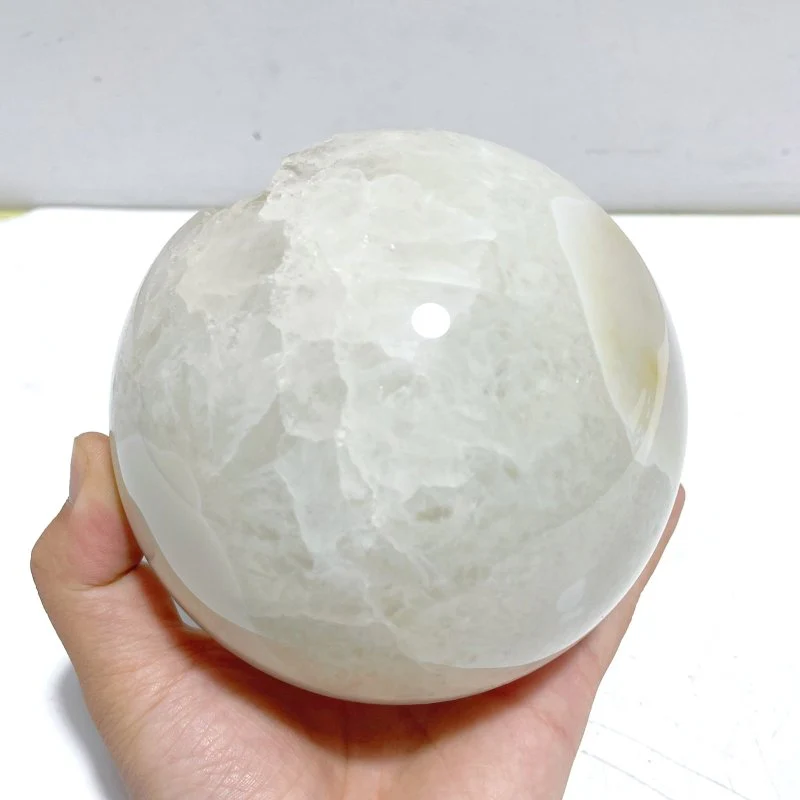 2 Pieces Large Geode Druzy Agate Spheres - Image 4