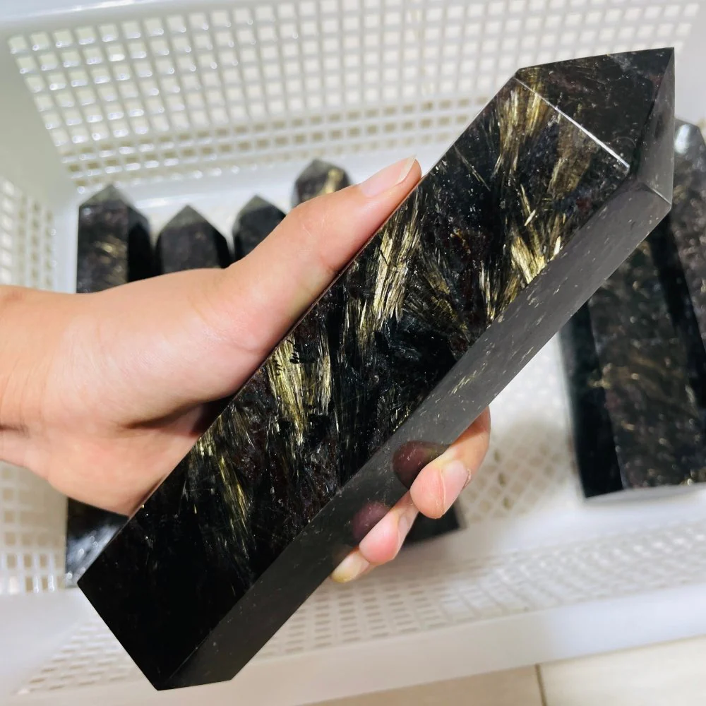 Large Gold Astrophyllite Tower Point Wholesale - Image 5