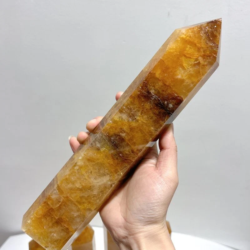5 Pieces Large Golden Hematoid Tower - Image 2
