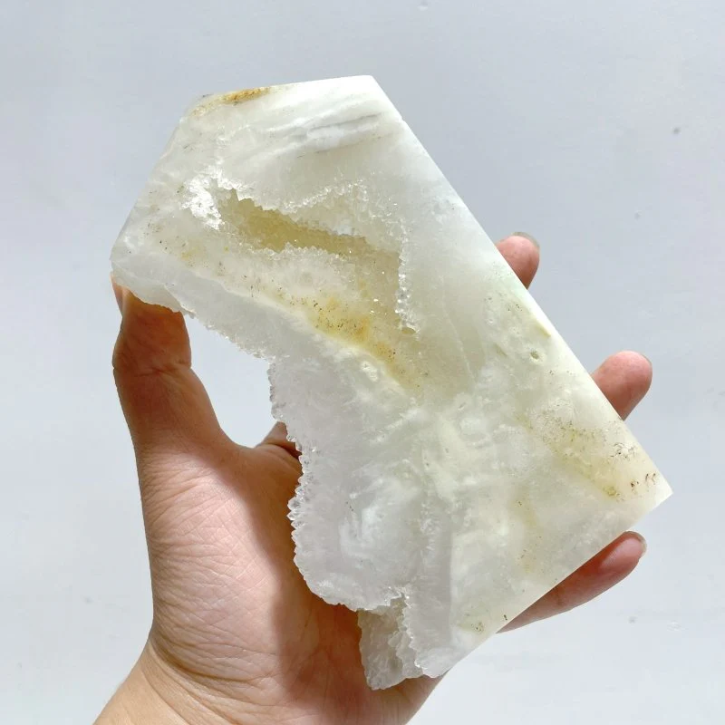 5 Pieces Large Fluorite Druzy Geode Tower - Image 3