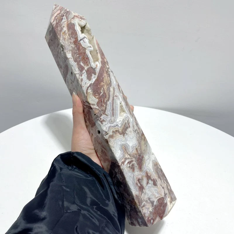 Large Morocco Agate Geode Tower - Image 2