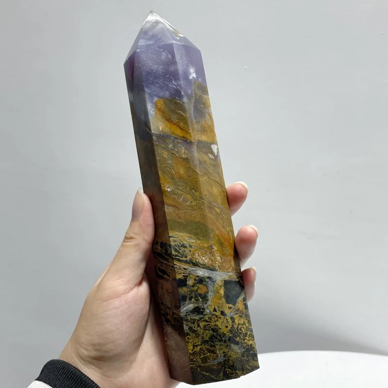 11 Pieces Large Pietersite Tower Points - Image 5