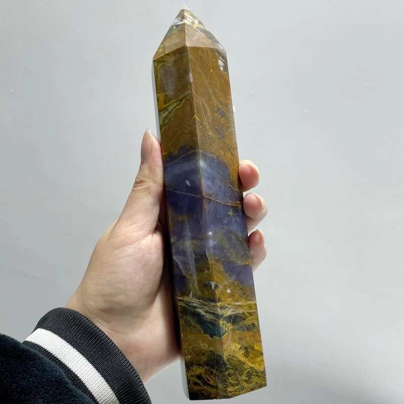 11 Pieces Large Pietersite Tower Points - Image 9