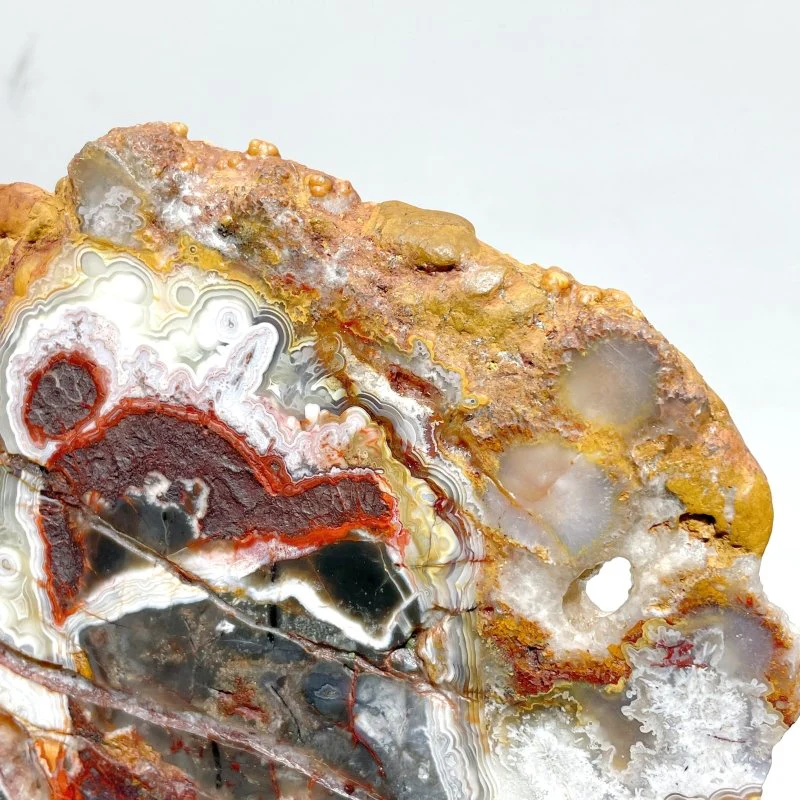 3 Pieces Large Polished Morocco Agate Slab - Image 5