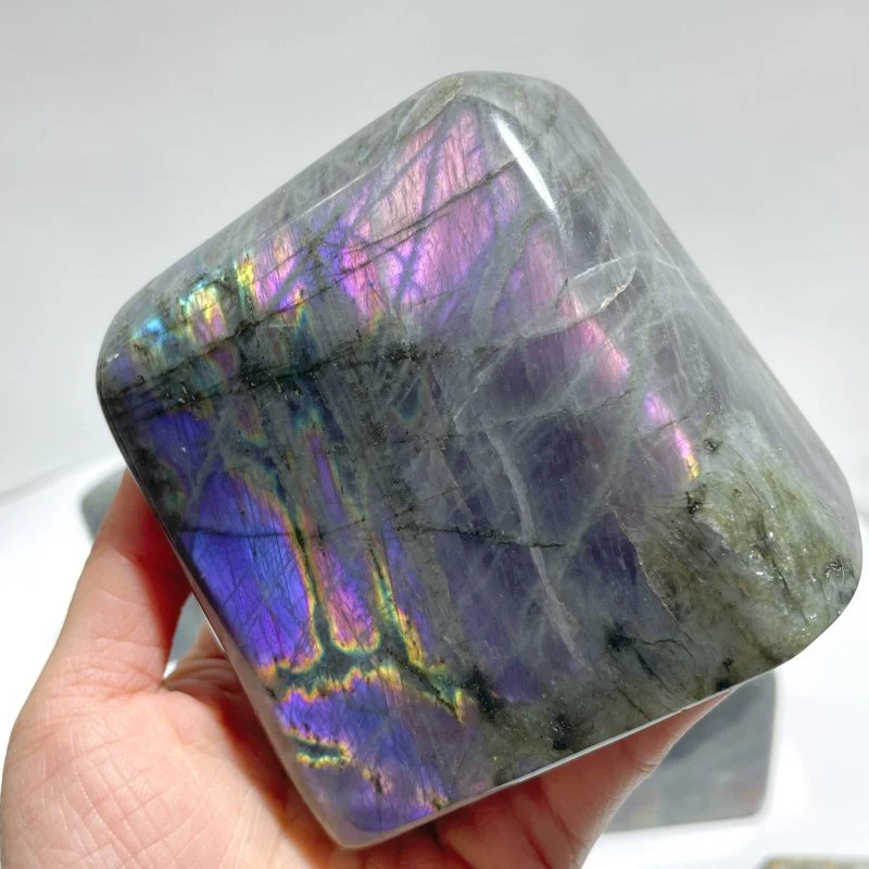 10 Pieces Large Purple Labradorite Free Form - Image 7