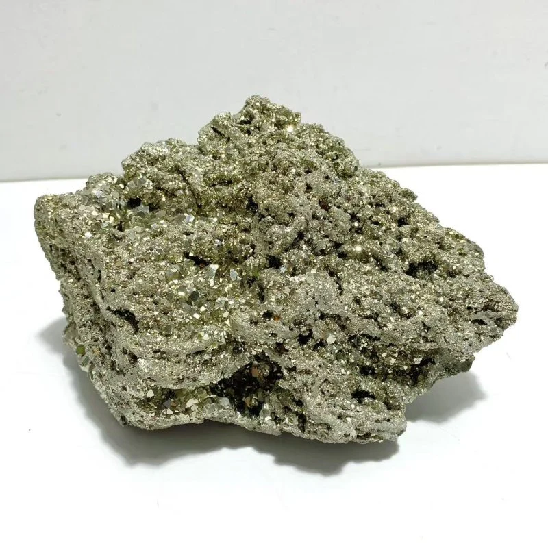 Large Raw Pyrite Stone Mineral Specimen