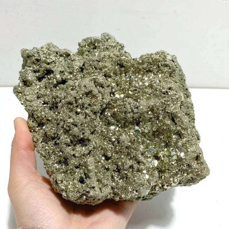 Large Raw Pyrite Stone Mineral Specimen - Image 4