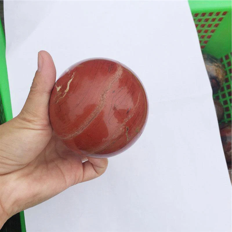 Large Red Jasper Sphere Ball Wholesale - Image 3