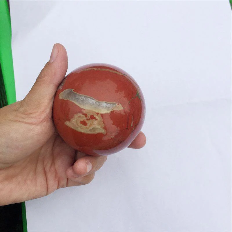Large Red Jasper Sphere Ball Wholesale - Image 5