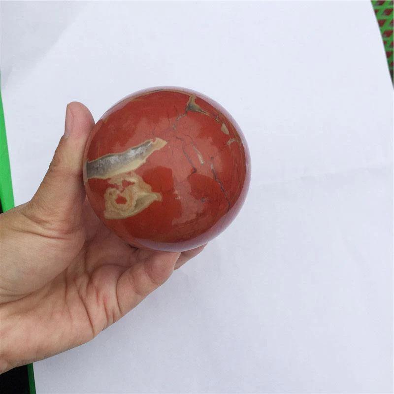 Large Red Jasper Sphere Ball Wholesale - Image 6