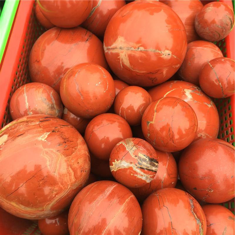Large Red Jasper Sphere Ball Wholesale - Image 7