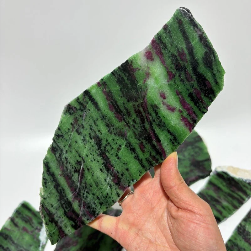 9 Pieces Large Ruby Zoisite Crystal Slab - Image 8