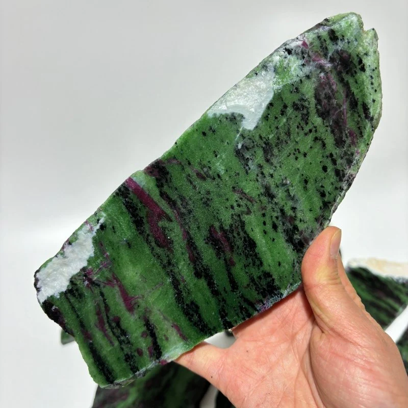 9 Pieces Large Ruby Zoisite Crystal Slab - Image 9