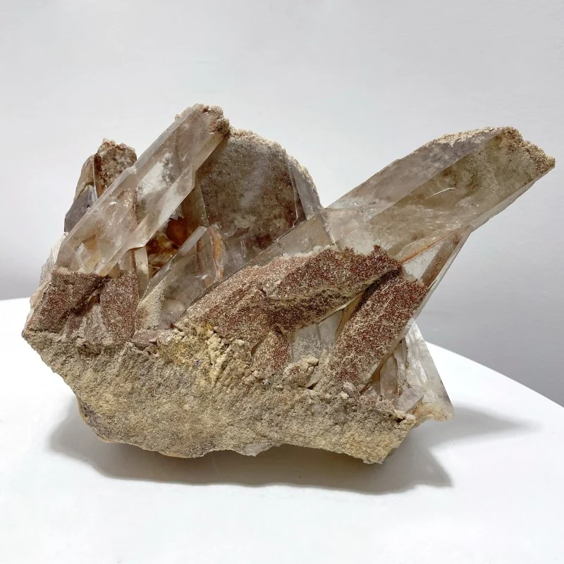 Large Smoky Quartz Mixed Garden Quartz Specimen #1