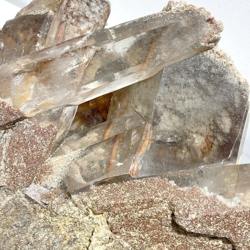 Large Smoky Quartz Mixed Garden Quartz Specimen #1 - Image 2
