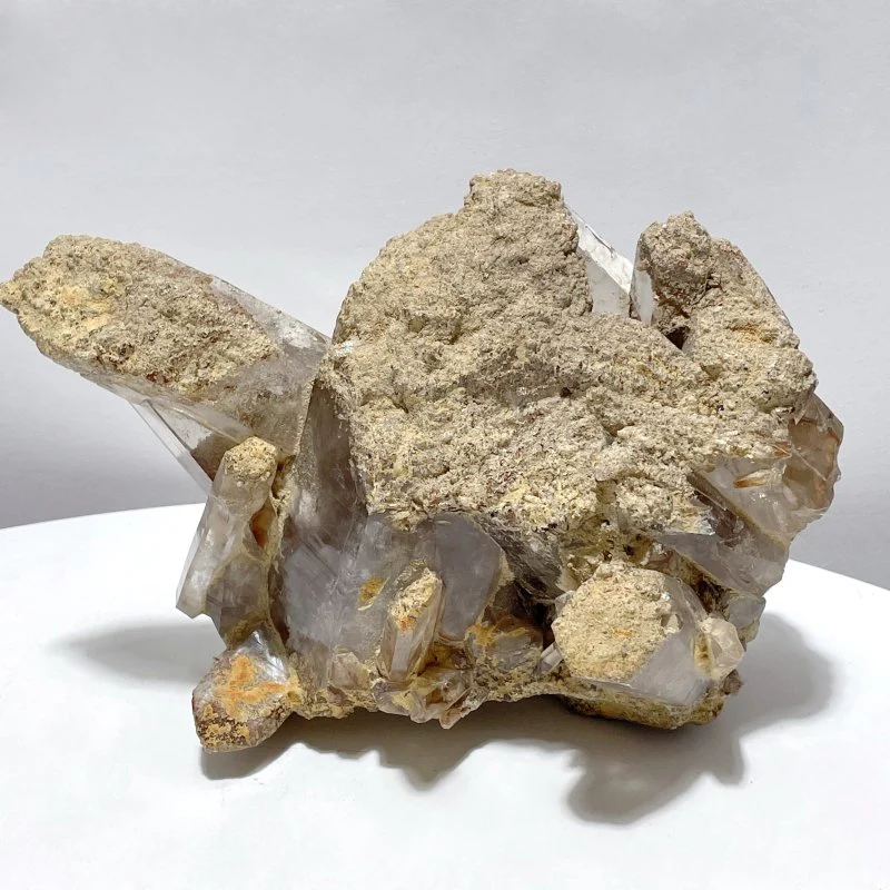Large Smoky Quartz Mixed Garden Quartz Specimen #1 - Image 5