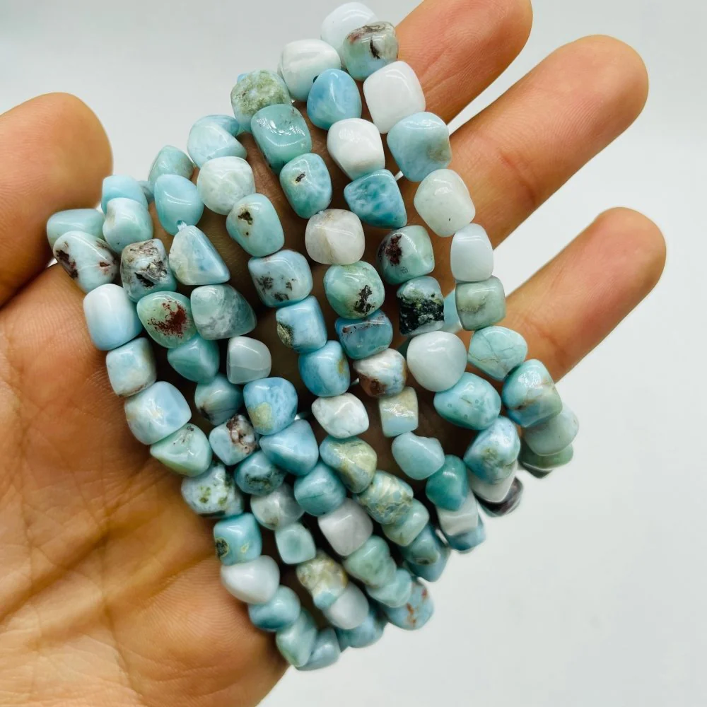 Larimar Free Form Bracelets Wholesale Dominican Republic - Image 2