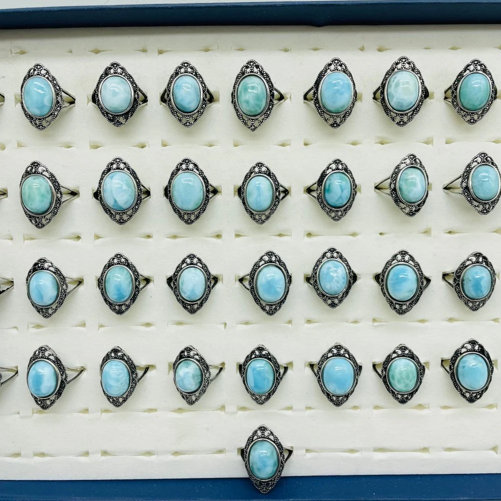 41 Pieces Beautiful Larimar Ring - Image 6