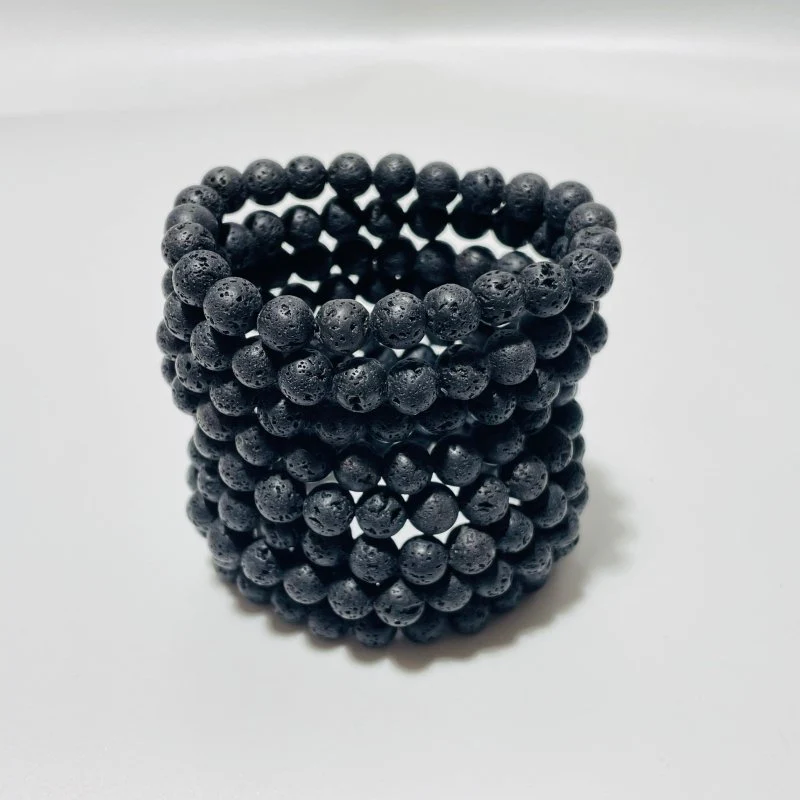 Lava Rock Stone Bracelet Wholesale - Image 2