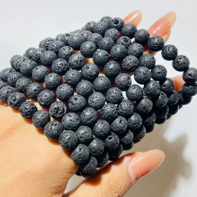 Lava Rock Stone Bracelet Wholesale - Image 3