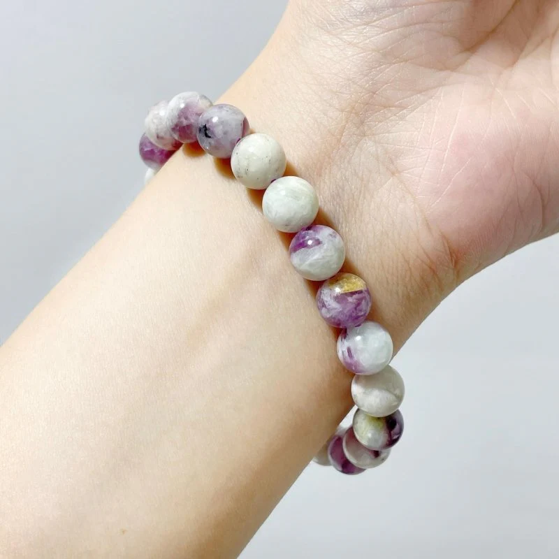 Spark Lepidolite Bracelets Wholesale (resin filler) - Image 3