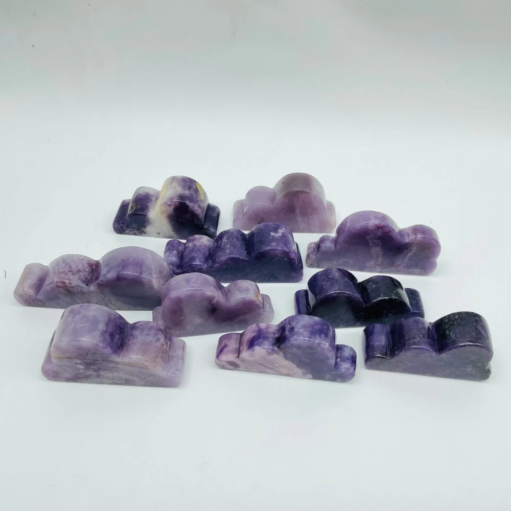 Lepidolite Cloud Carving Wholesale - Image 2
