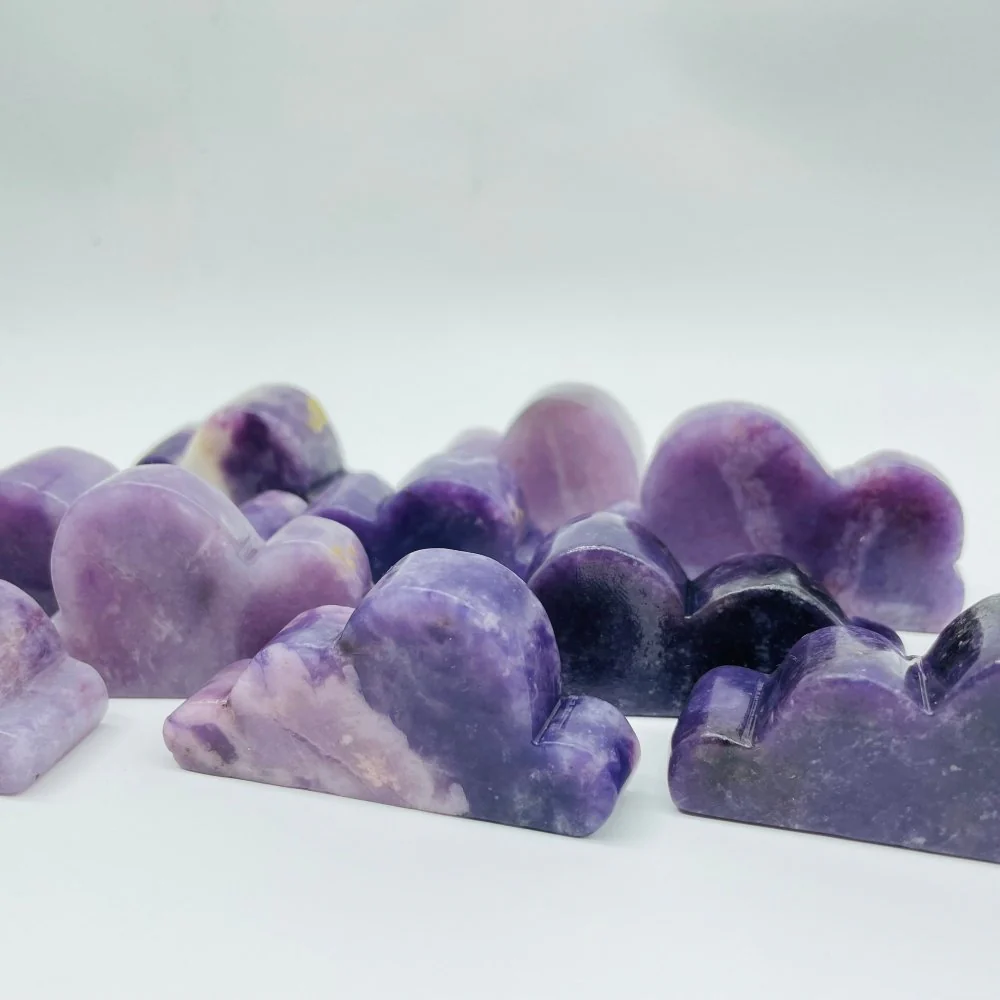 Lepidolite Cloud Carving Wholesale - Image 3