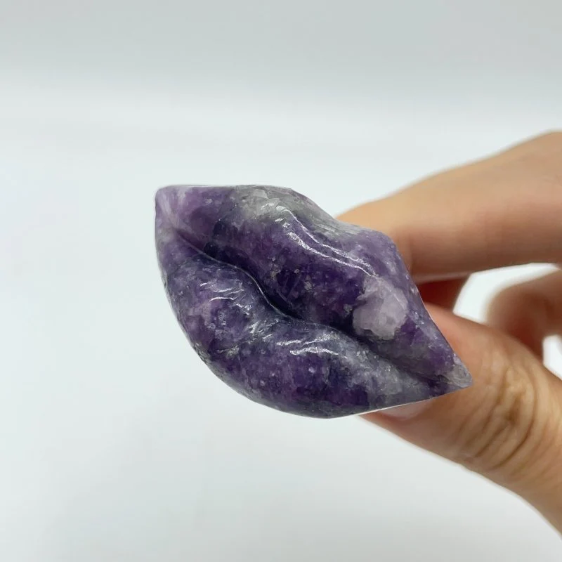 Lepidolite Lips Car Air Vent Clip Crystal Wholesale - Image 4