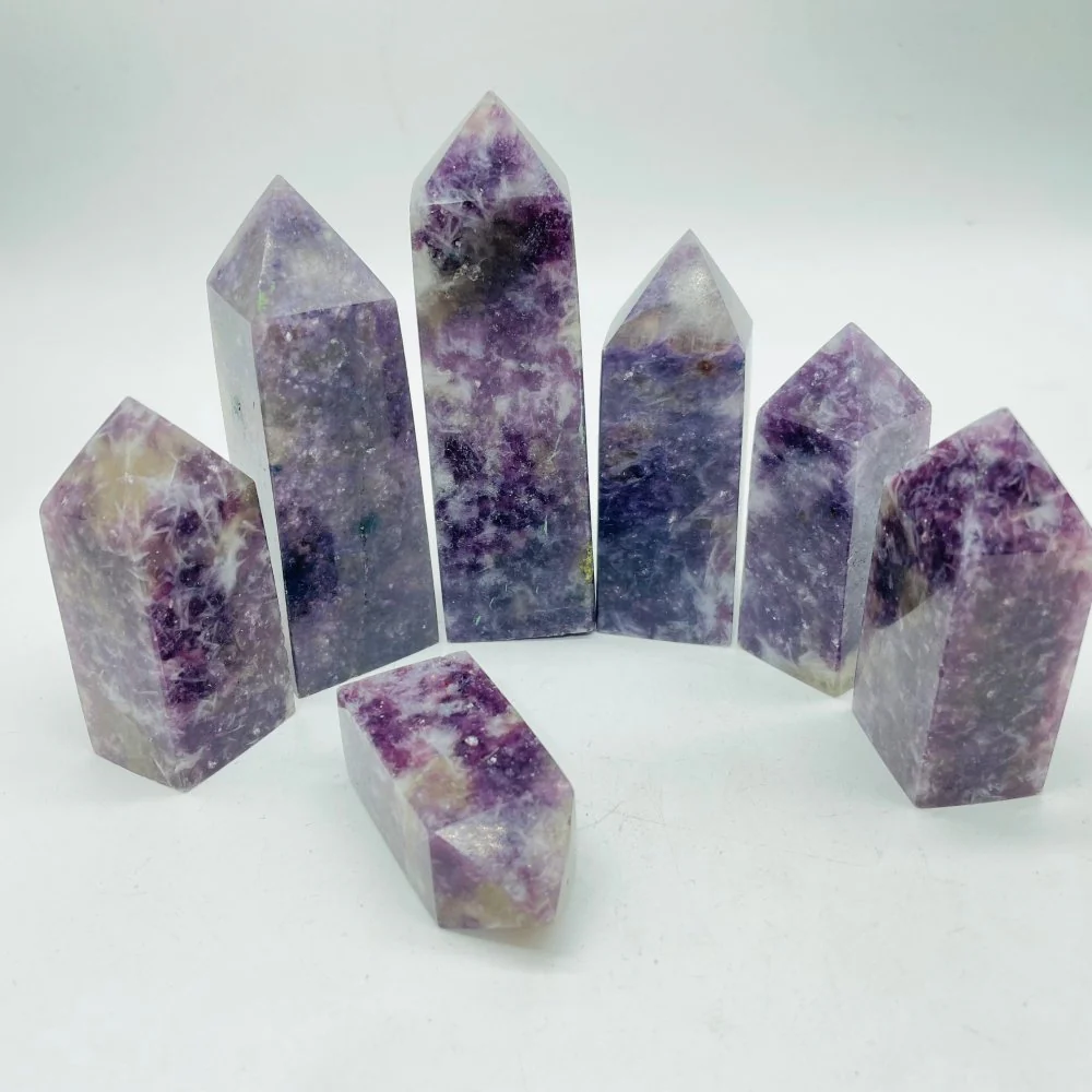 Lepidolite Mixed Quartz Points Wholesale Closeout - Image 3