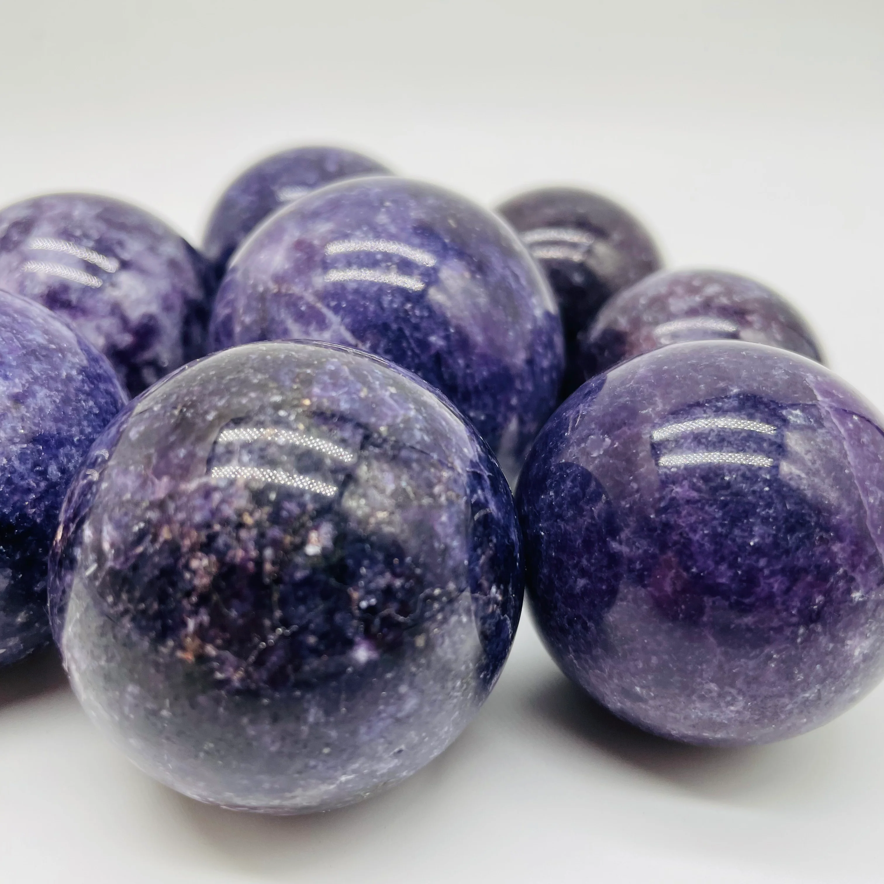 High Quality Lepidolite Sphere Ball Wholesale - Image 4