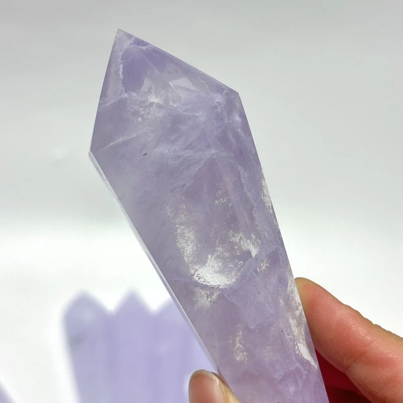Light Purple Smelting Quartz Scepter Magic Wand Wholesale - Image 4
