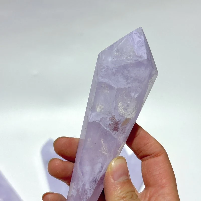 Light Purple Smelting Quartz Scepter Magic Wand Wholesale - Image 7