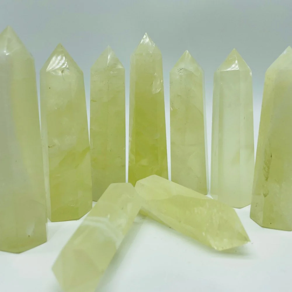 Light Yellow Citrine Point Tower Wholesale - Image 2