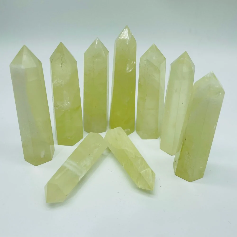 Light Yellow Citrine Point Tower Wholesale - Image 3