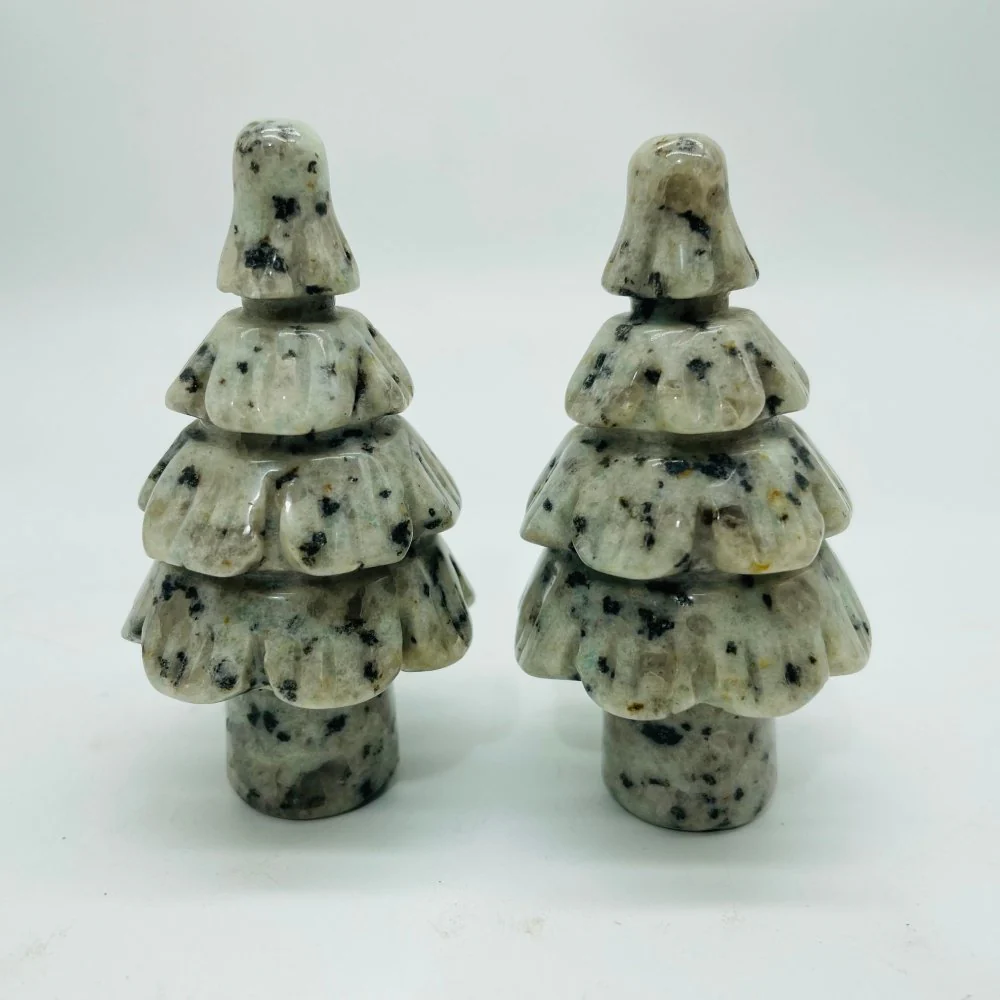 Lotus Jasper & Blue Aventurine Christmas Tree Wholesale - Image 3