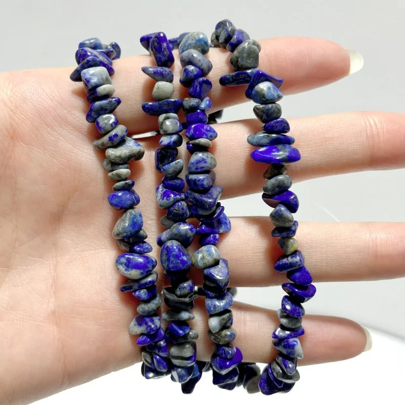 Irregular Crystal Chips Stone DIY Garnet Prehnite Amethyst Loose Beads #4 - Image 12
