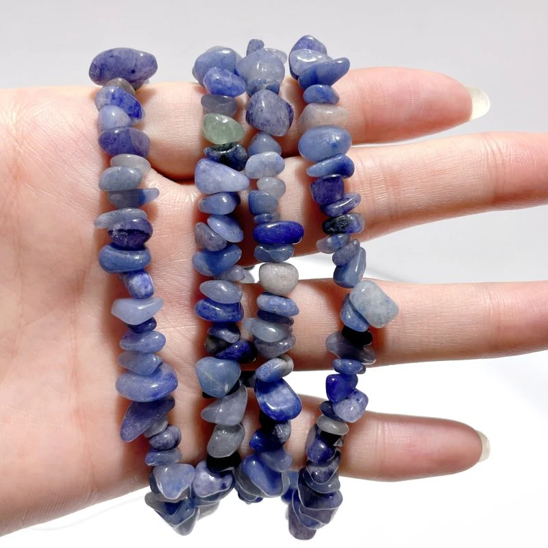 Irregular Crystal Chips Stone DIY Garnet Prehnite Amethyst Loose Beads #4 - Image 20