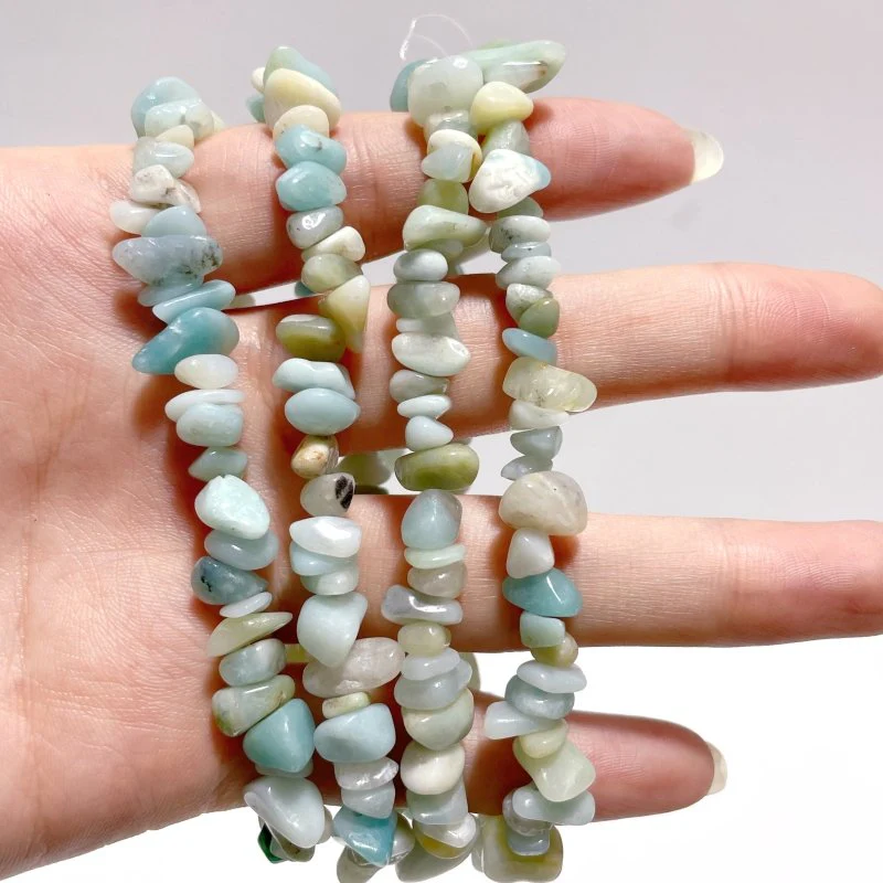 Irregular Crystal Chips Stone DIY Garnet Prehnite Amethyst Loose Beads #4 - Image 8