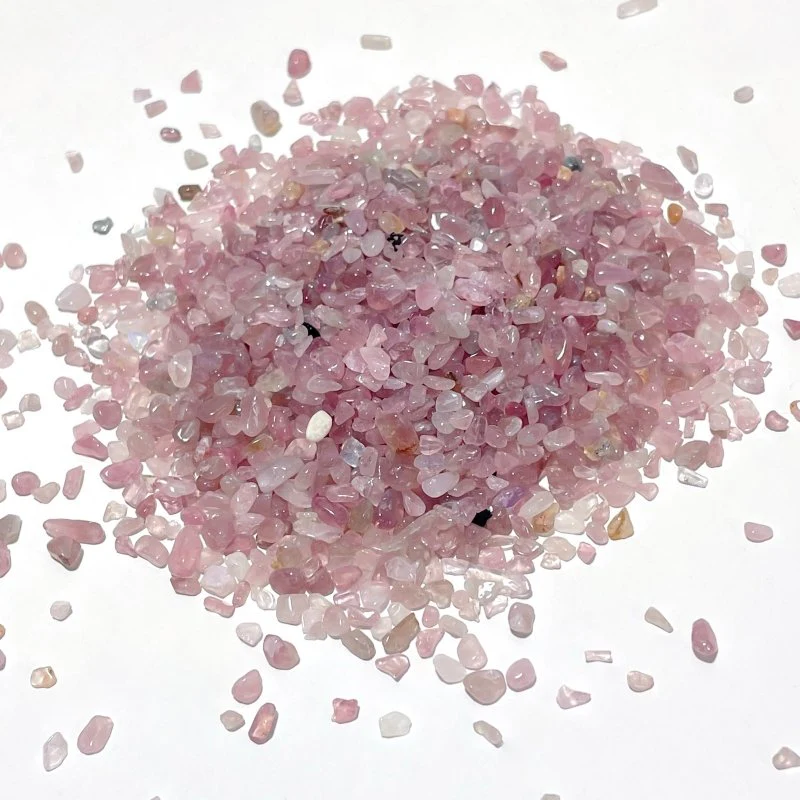 3-5mm Madagascar Rose Quartz Chips Gravel Wholesale
