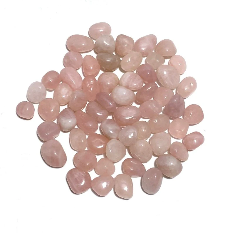 Madagascar Rose Quartz Tumbled Crystals Wholesale - Image 5
