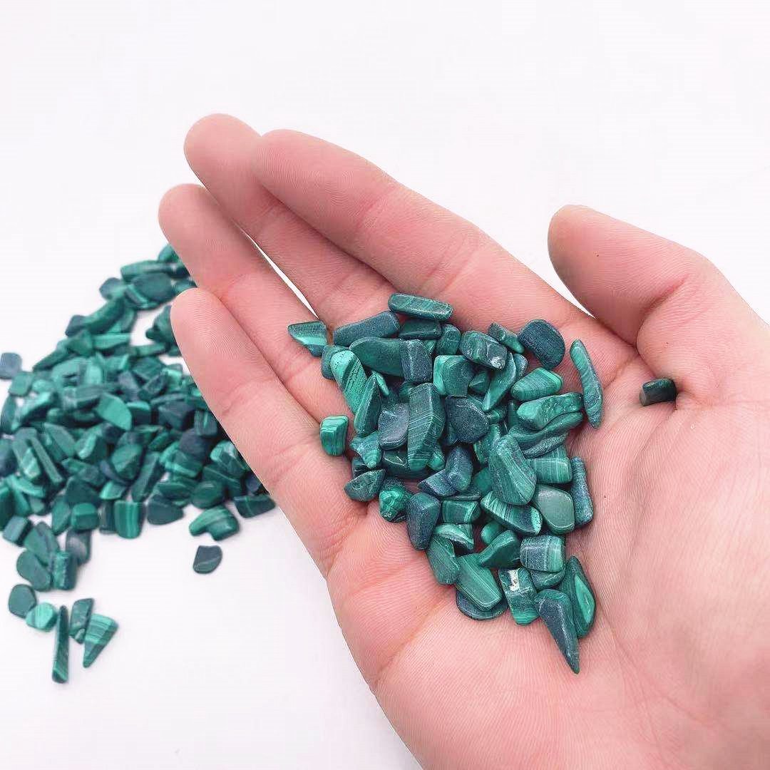 Malachite Stone Gravel Chips Wholesale - Image 3