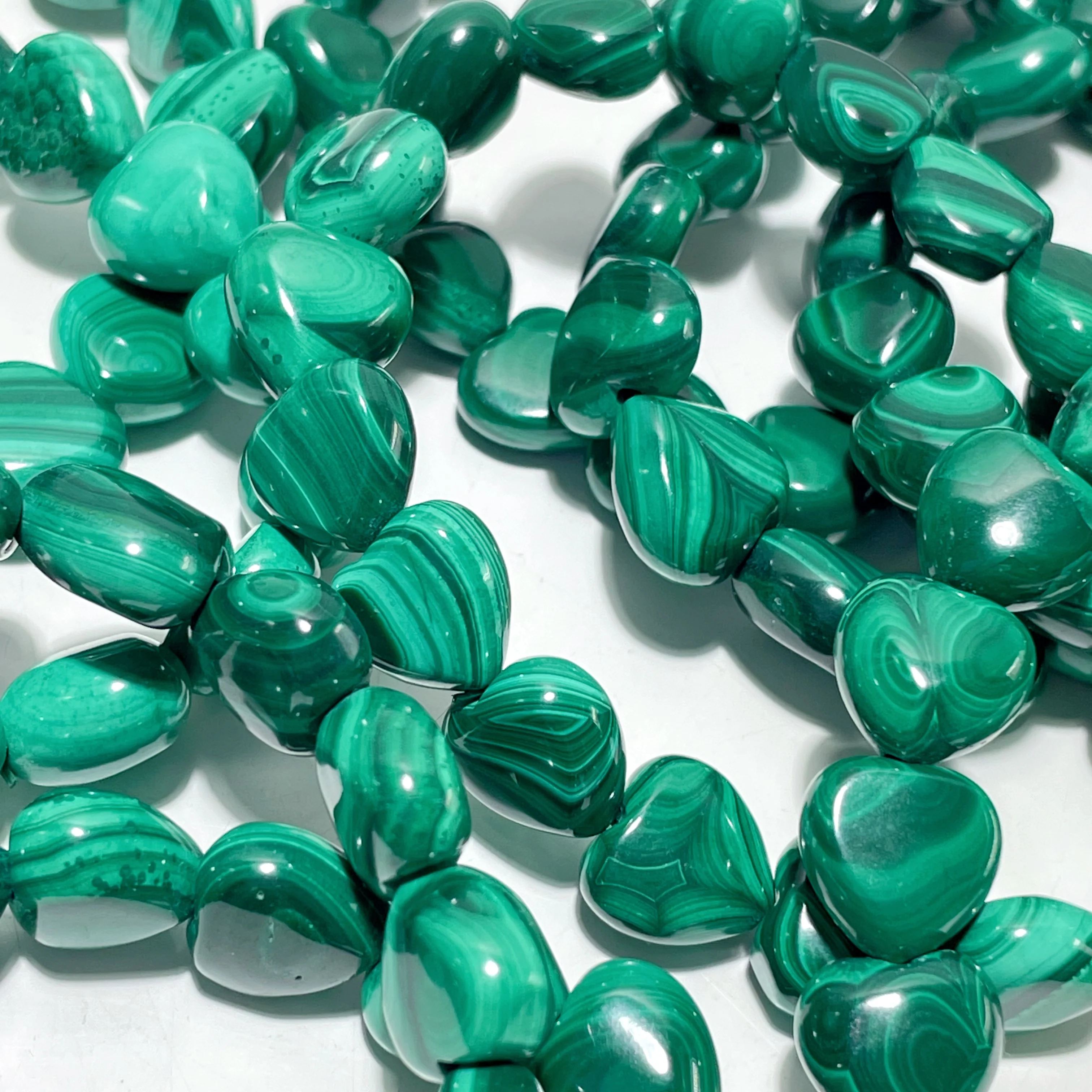 Malachite Heart Bracelet Wholesale - Image 2