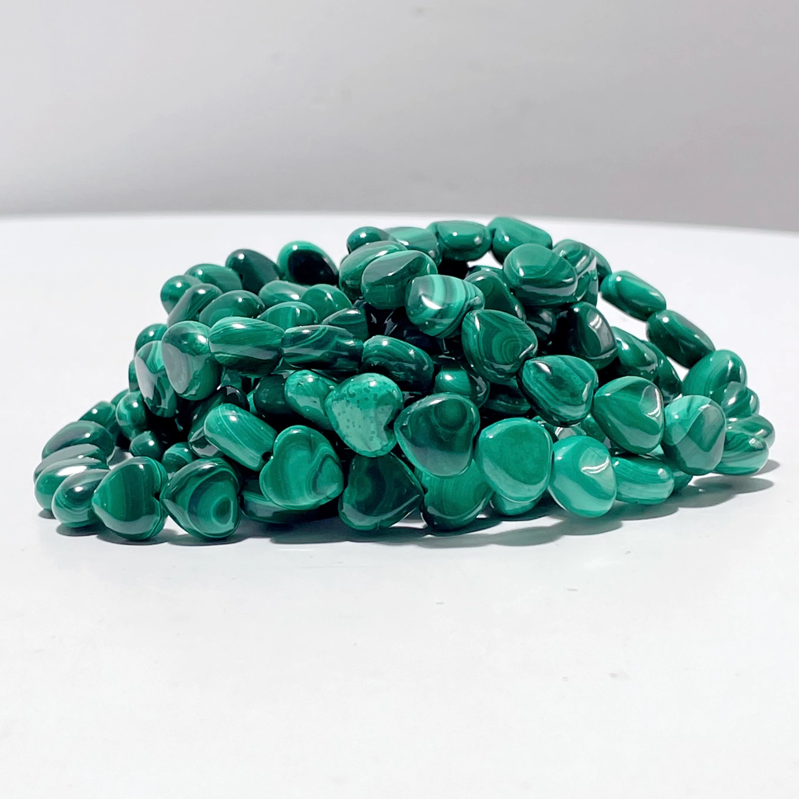 Malachite Heart Bracelet Wholesale - Image 4