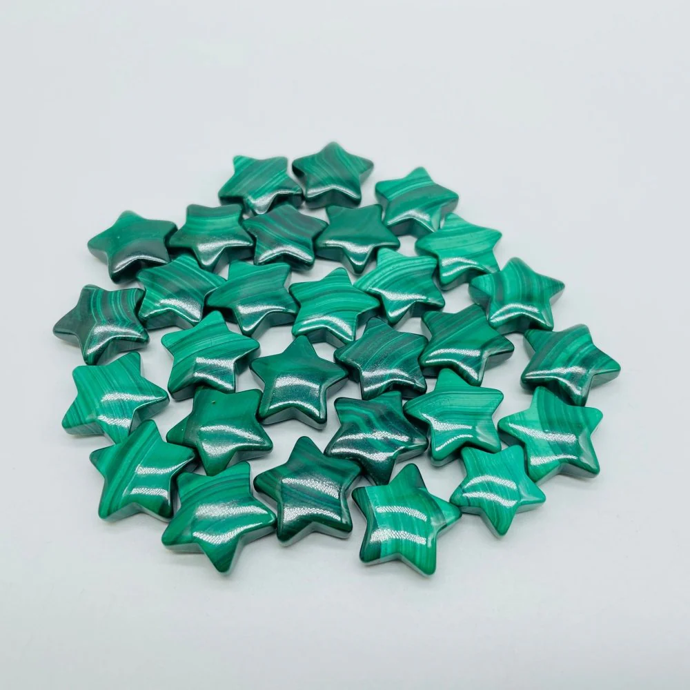 Malachite Star Mini Pocket Stone DIY Crystals Wholesale - Image 2