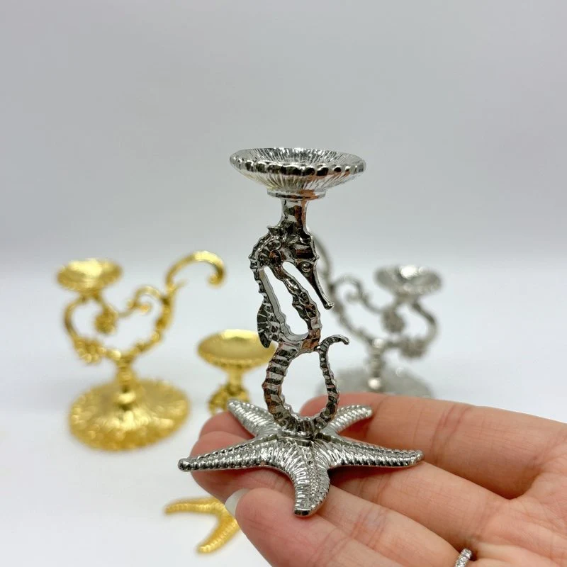 2 Styles Metal Crystal Sphere Stand Wholesale SeaHorse