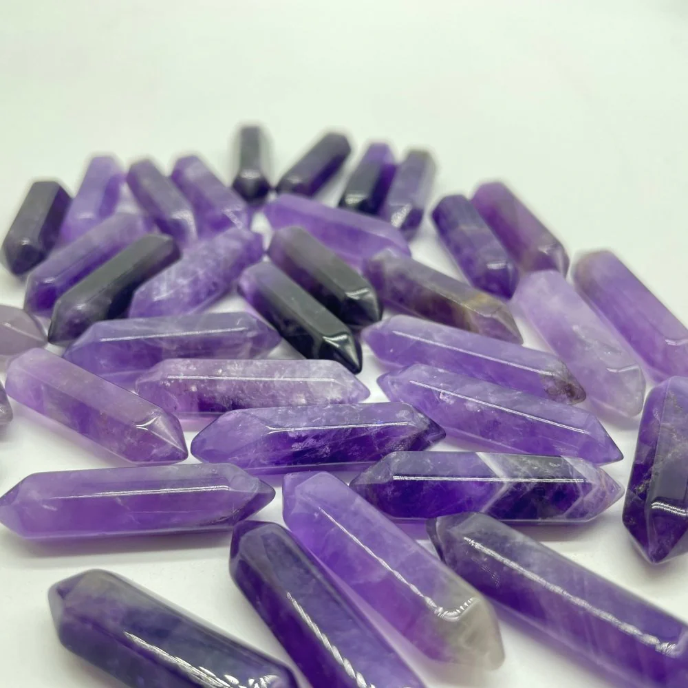 Mini Amethyst Double Point Wholesale - Image 2