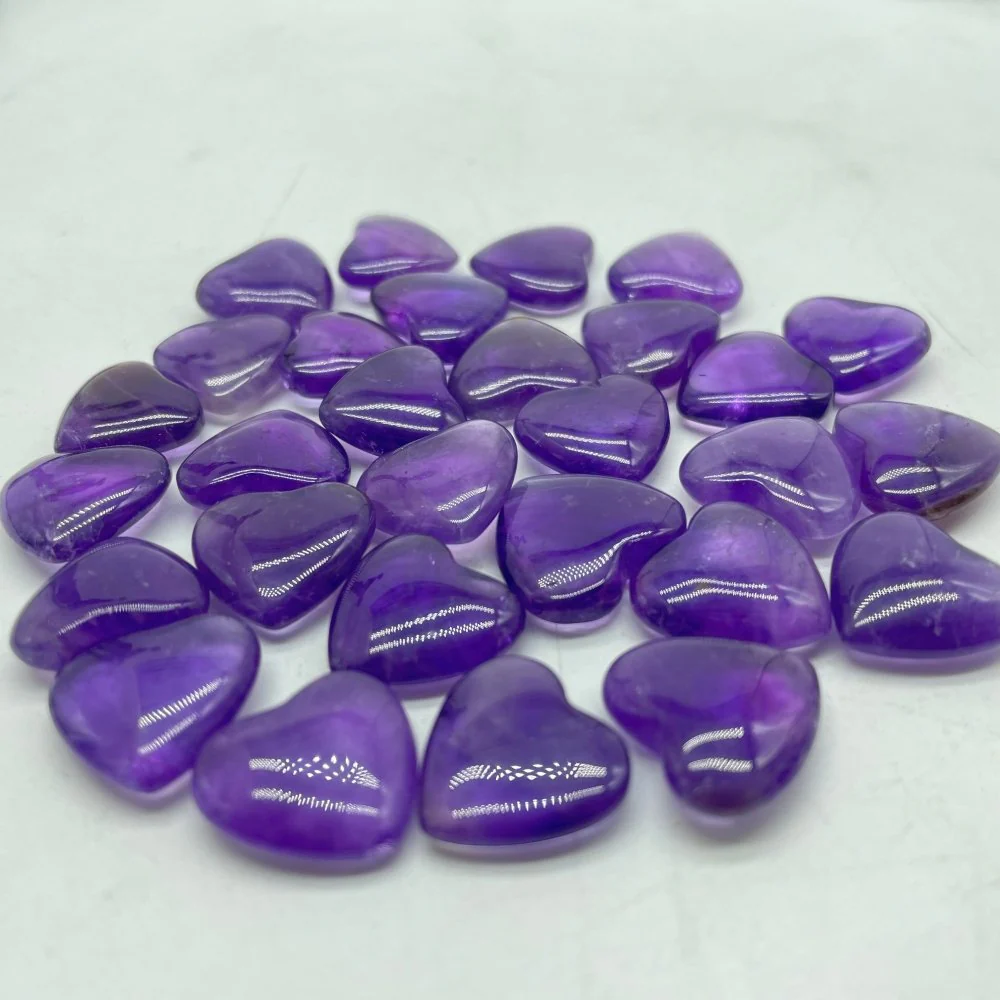 Mini Amethyst Heart Wholesale - Image 2